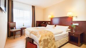 Hochwertige Bettwaren, Pillowtop-Betten, Minibar, Zimmersafe