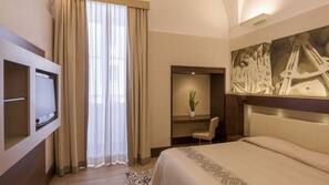 Biancheria da letto di alta qualità, minibar, una cassaforte in camera