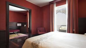 Biancheria da letto di alta qualità, minibar, una cassaforte in camera