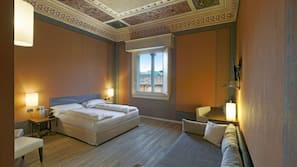 Premium bedding, minibar, in-room safe, desk