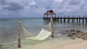 On the beach, beach massages, scuba diving, snorkelling