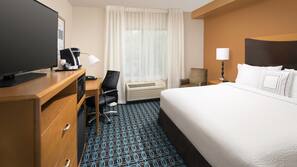 Egyptian cotton sheets, premium bedding, pillowtop beds, desk