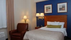 In-room safe, desk, blackout drapes, iron/ironing board
