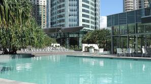 Indoor pool, 2 outdoor pools