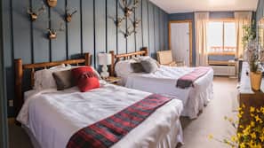 Premium bedding, pillow top beds, individually decorated