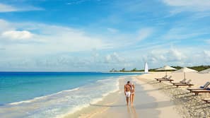 beach maroma secrets riviera inclusive cancun adults towels loungers sand private sun