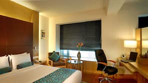 Premium bedding, minibar, in-room safe, desk