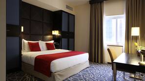 Pillow top beds, in-room safe, desk, iron/ironing board