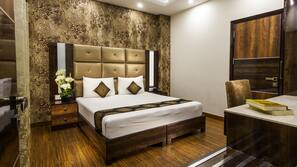 Memory foam beds, minibar, in-room safe, individually decorated