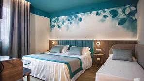 Couette en duvet d'oie, minibar, coffre-forts dans les chambres, bureau
