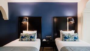 Literie de qualité supérieure, couette en duvet d'oie, minibar