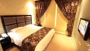 Premium bedding, minibar, in-room safe, desk
