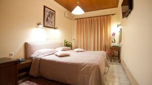 Premium bedding, pillowtop beds, in-room safe, individually decorated