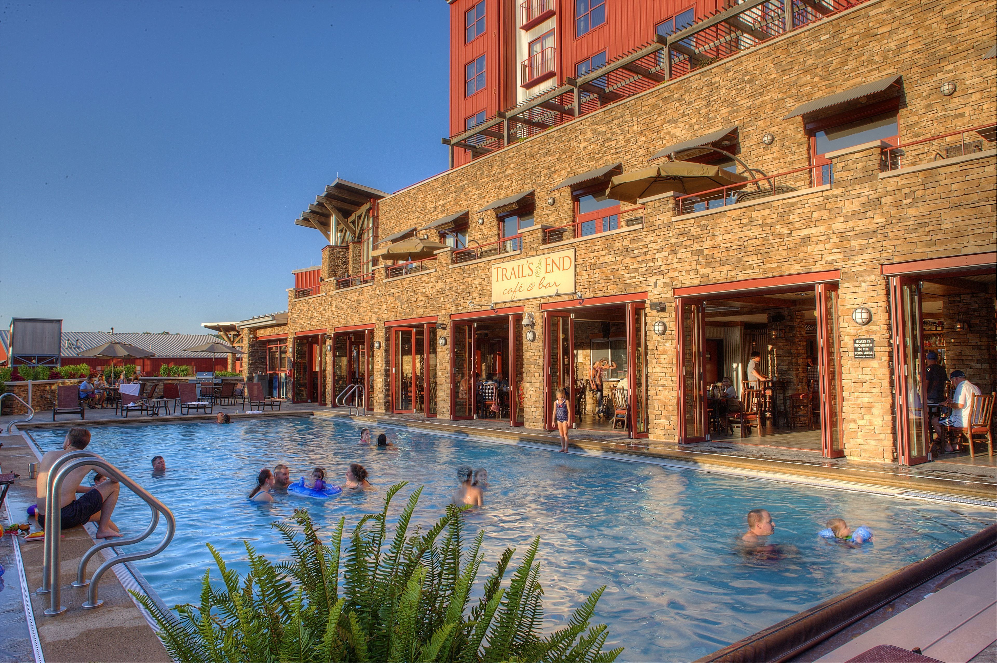 creek bear mountain resort pool loungers indoor sun pm open outdoor am