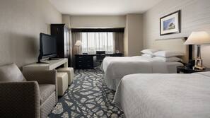 Egyptian cotton sheets, premium bedding, pillowtop beds, in-room safe