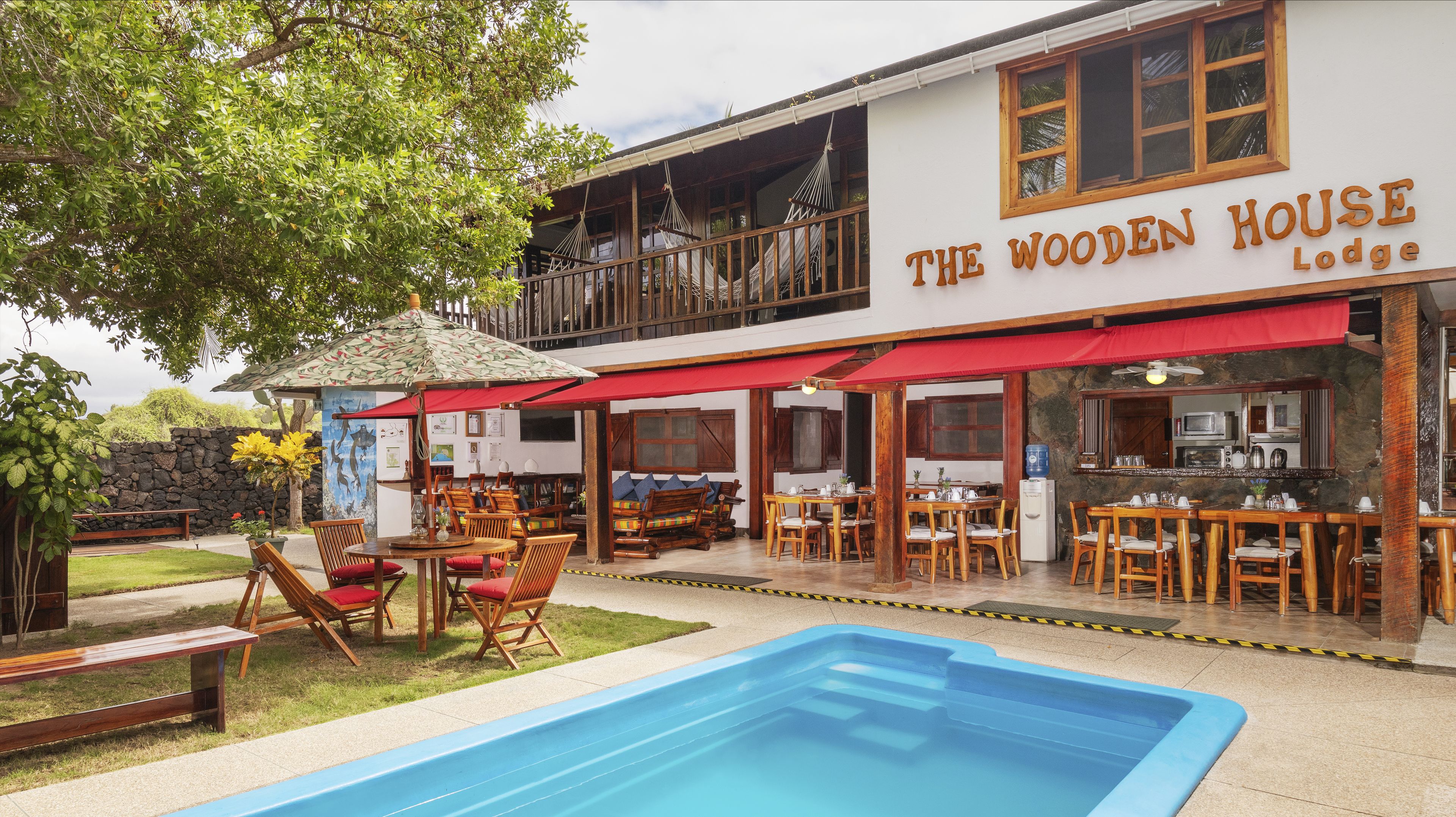 The Wooden House Lodge in Puerto Villamil in Puerto Villamil, Ecuador