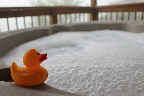 Hillsville Pet Friendly Hotels From 40 It S Five O Clock Here Hot Tub Waterfront Facing The