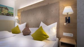 Premium bedding, blackout drapes, free WiFi, linens