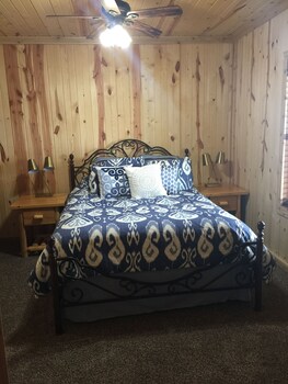 Cabin On Bluff Of Big Sioux River With Rushing Waters Of The