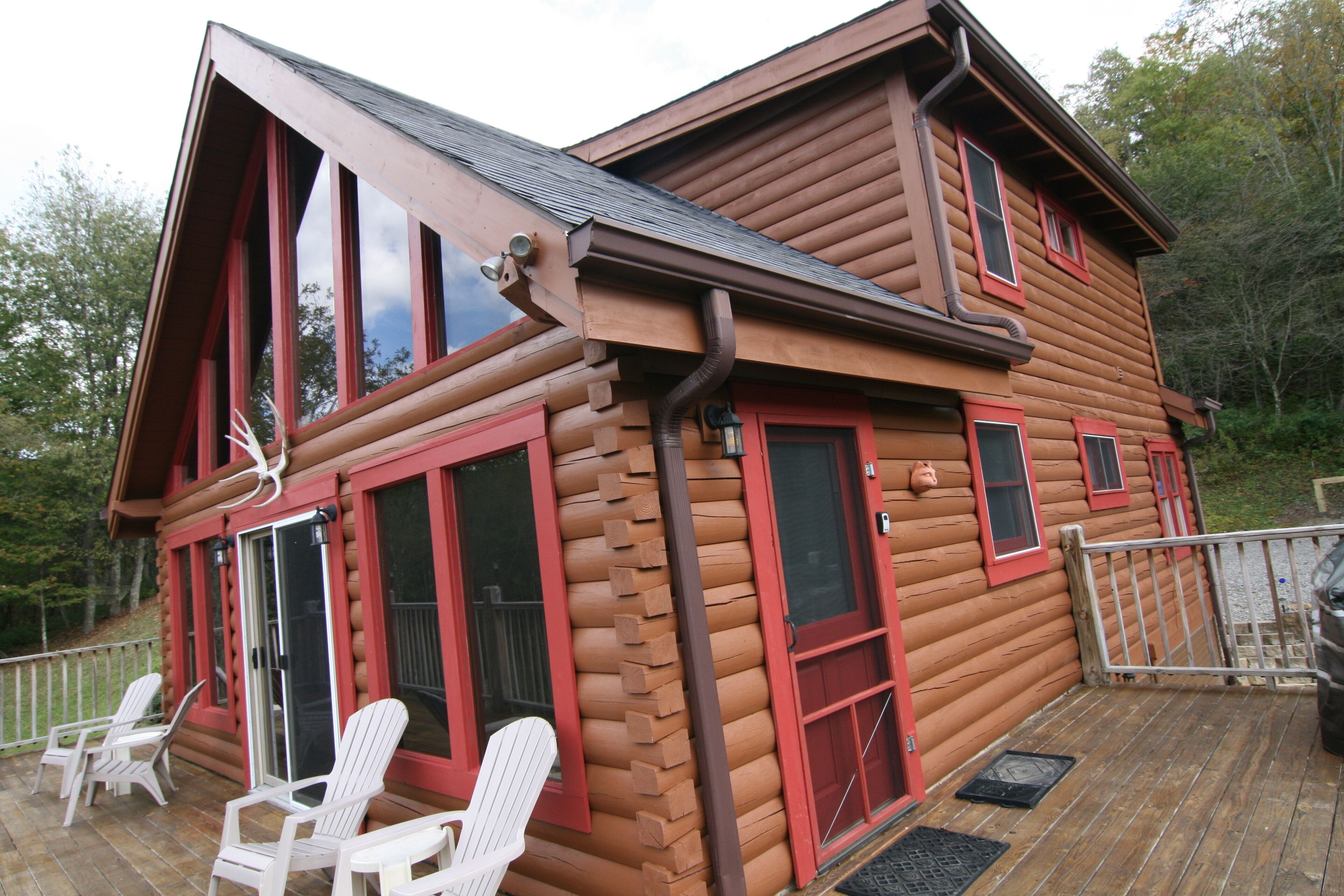 2 Miles To Snowshoe Secluded 3br Log Cabin On 9 Acres Hot Tub