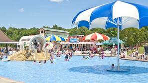 Seasonal outdoor pool