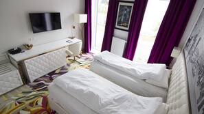 Minibar, in-room safe, desk, blackout drapes