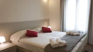 Biancheria da letto di alta qualità, minibar, una scrivania