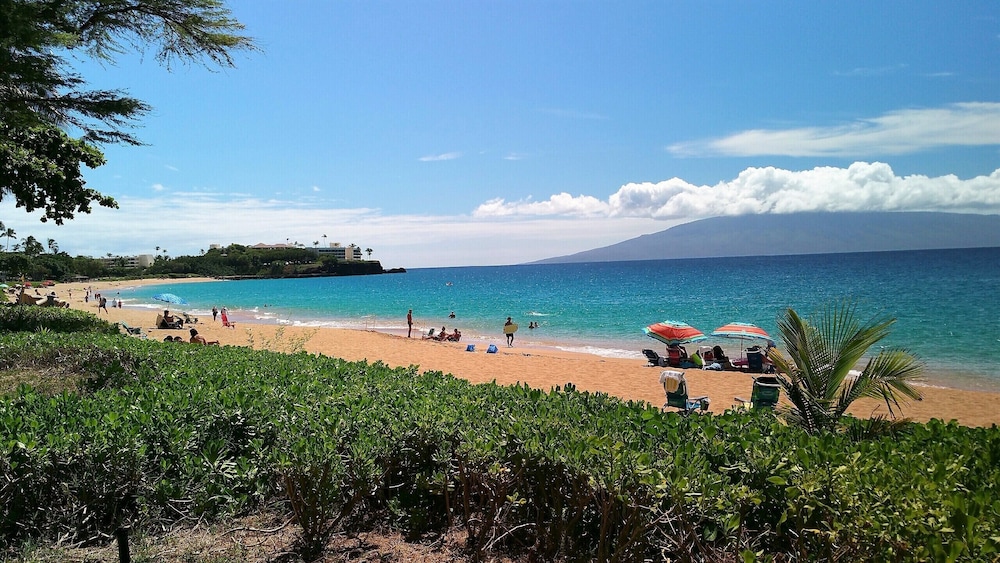 Corner Beachfront Condo on Ka'anapali Beach, walking distance to