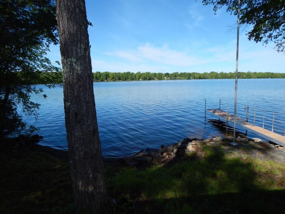 10 Steps And You're In Sebasticook Lake. This Is Where You Go To Unplug