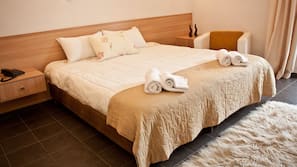 In-room safe, soundproofing, iron/ironing board, free cribs/infant beds