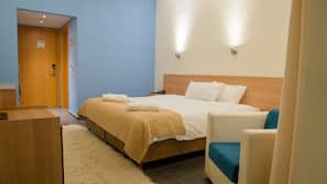 In-room safe, soundproofing, iron/ironing board, free cribs/infant beds