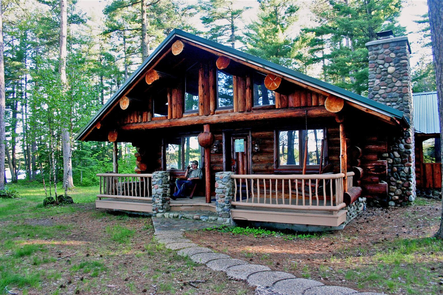 Superior Log Hideaway Secluded Log Cabin On Pristine Northern