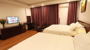 Minibar, in-room safe, desk, blackout drapes