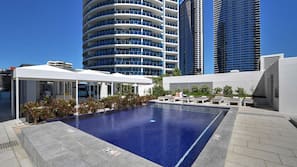 Indoor pool, outdoor pool