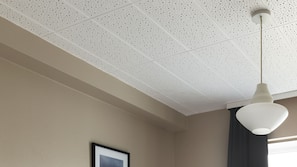 Desk, blackout drapes, free WiFi