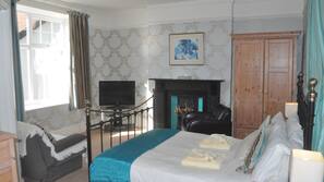 Individually decorated, individually furnished, iron/ironing board