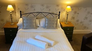 Individually decorated, individually furnished, iron/ironing board