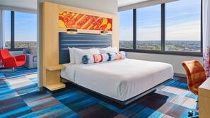 Pillowtop beds, in-room safe, desk, iron/ironing board