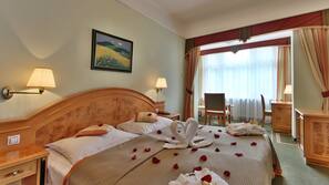 Biancheria da letto ipoallergenica, minibar, una cassaforte in camera