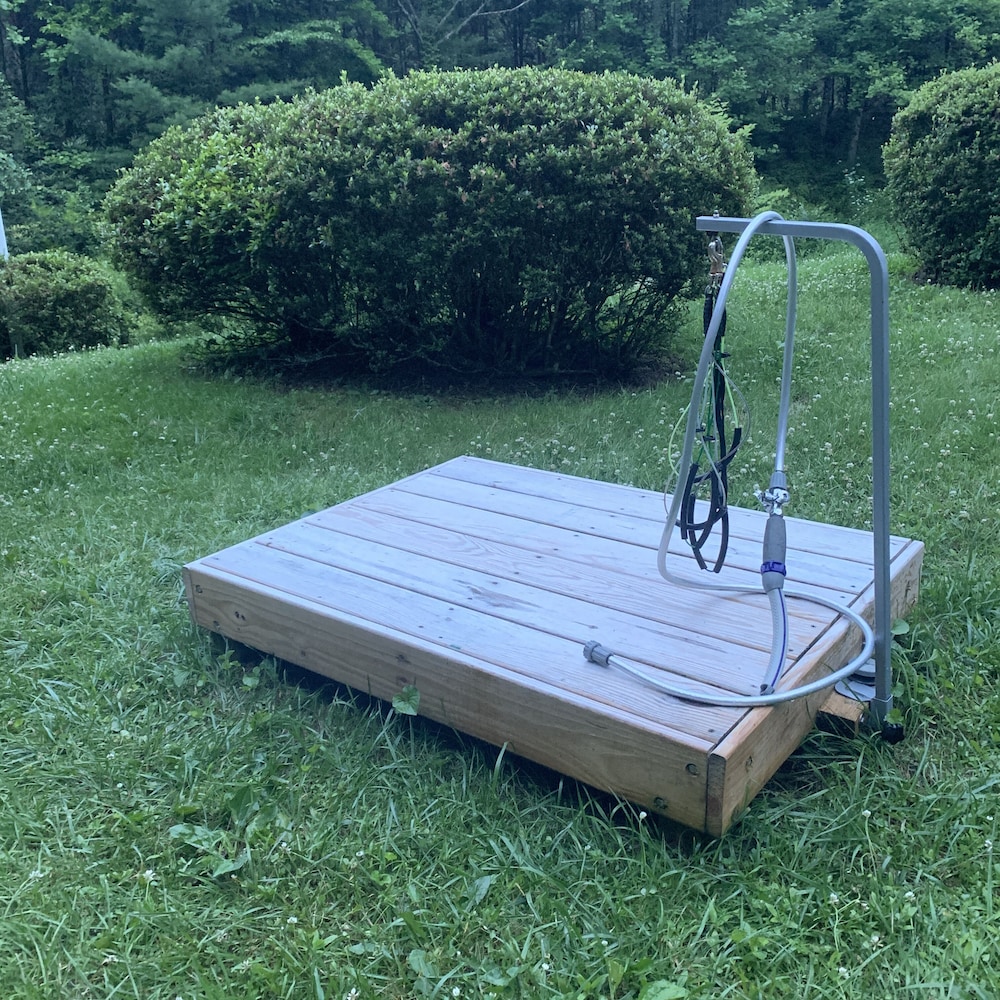 Luxury cabin overlooking large trout pond at former summer camp .. Come and play