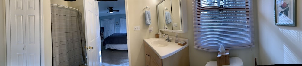 Luxury cabin overlooking large trout pond at former summer camp .. Come and play