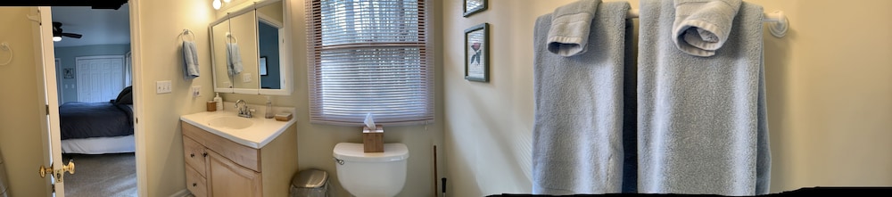 Luxury cabin overlooking large trout pond at former summer camp .. Come and play