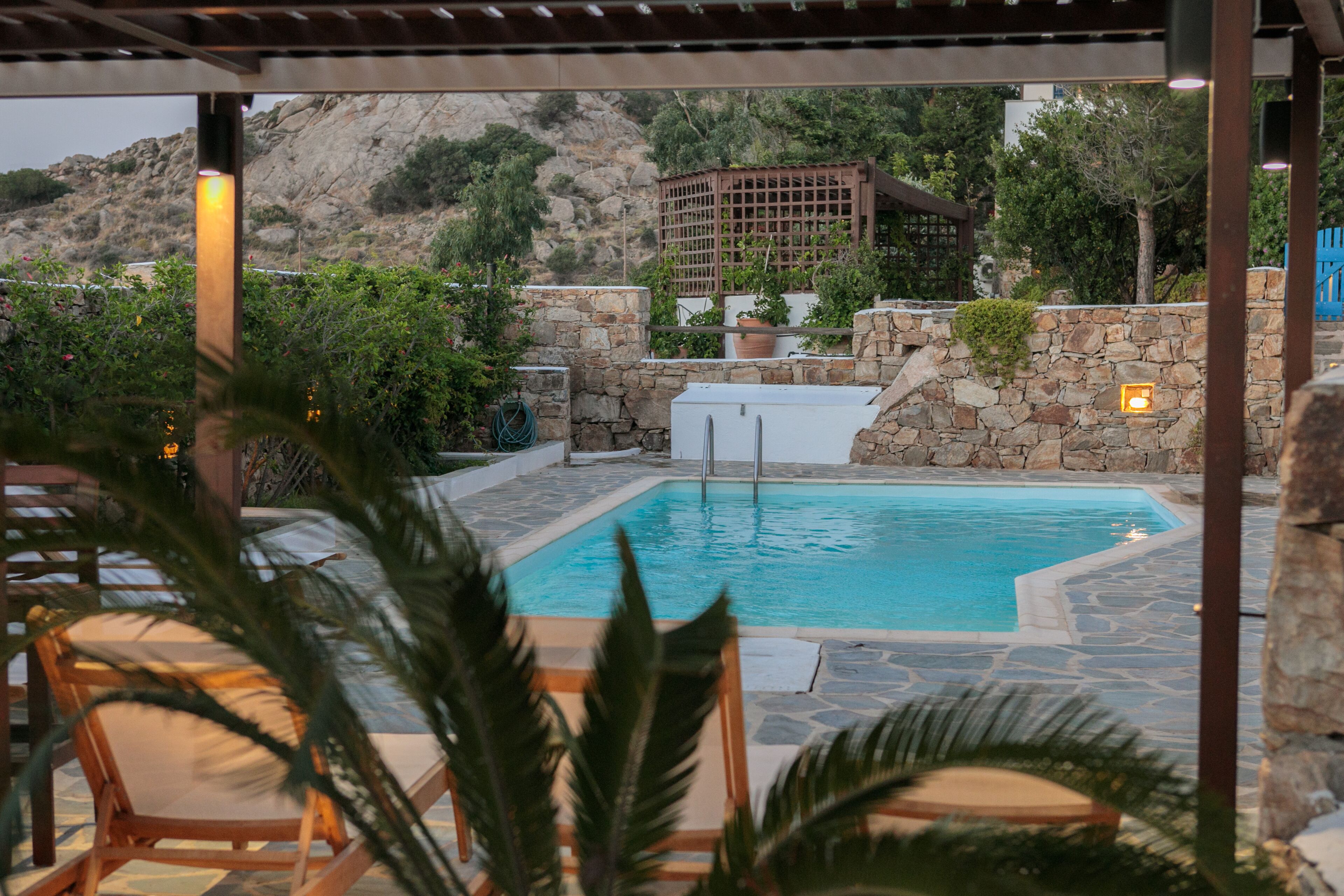 Luxury Villa With Private Pool, Grounds & Stunning sea and Sunset Views in Naxos in Naxos Chora, Greece