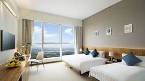 Premium bedding, minibar, in-room safe, desk