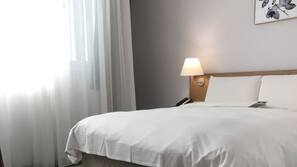 Premium bedding, minibar, in-room safe, desk
