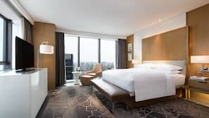 Premium bedding, minibar, in-room safe, desk