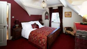 Premium bedding, individually decorated, individually furnished