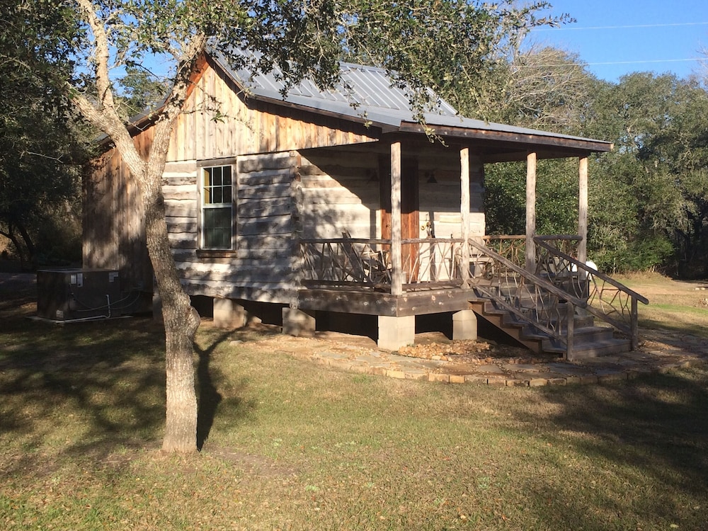 Secluded Log Cabin for Two in La Grange TX La Grange Vrbo