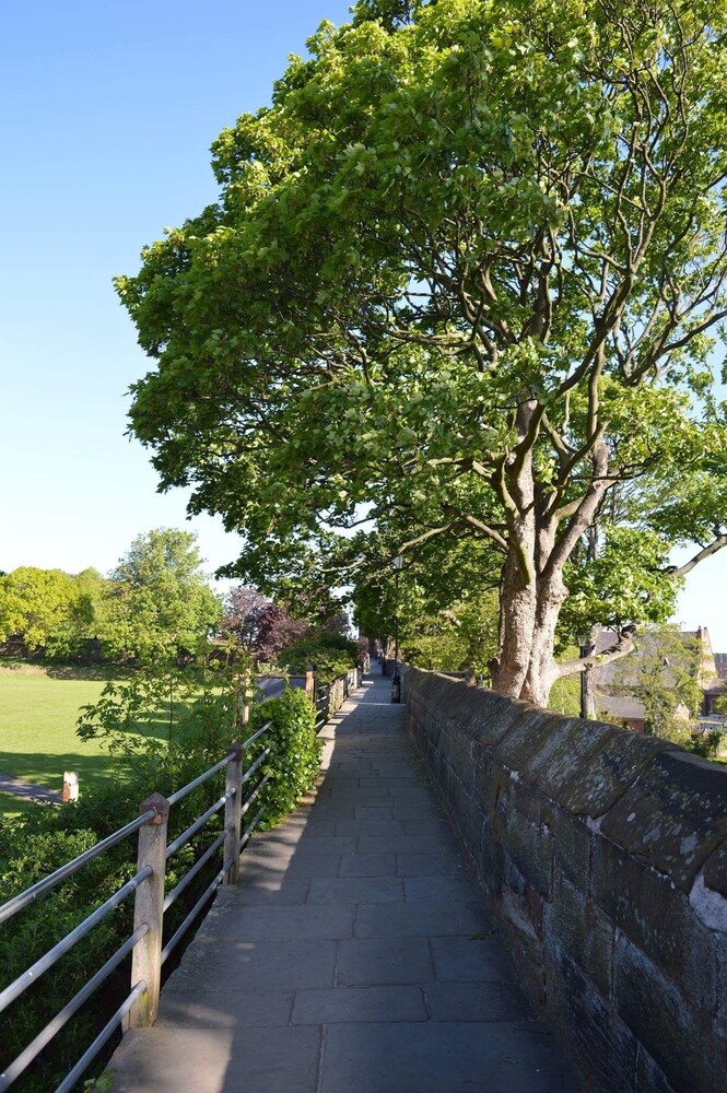 Luxury chapel apartment within Chester city walls, with parking. Deals