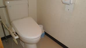 Hair dryer, electronic bidet